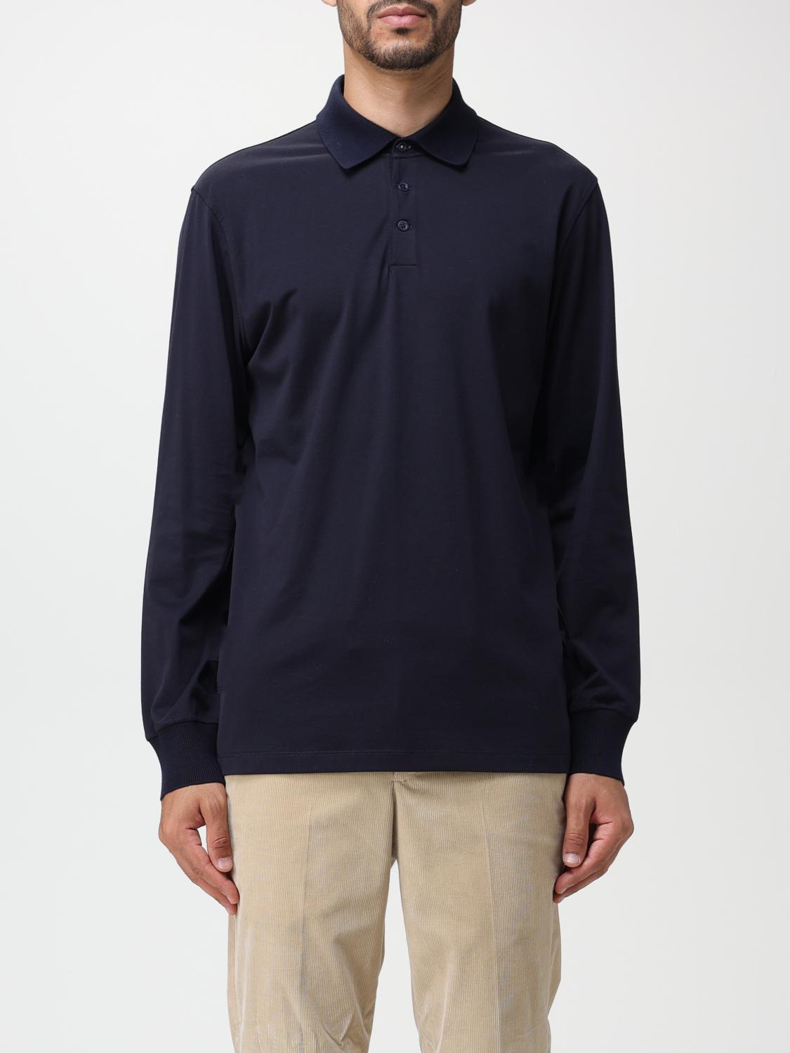 Brunello Cucinelli Polo Shirt BRUNELLO CUCINELLI Men colour Navy