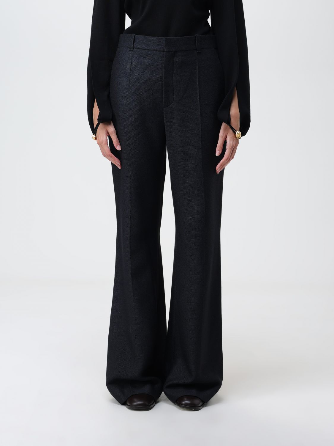 Chloé Trousers CHLOÉ Woman colour Black