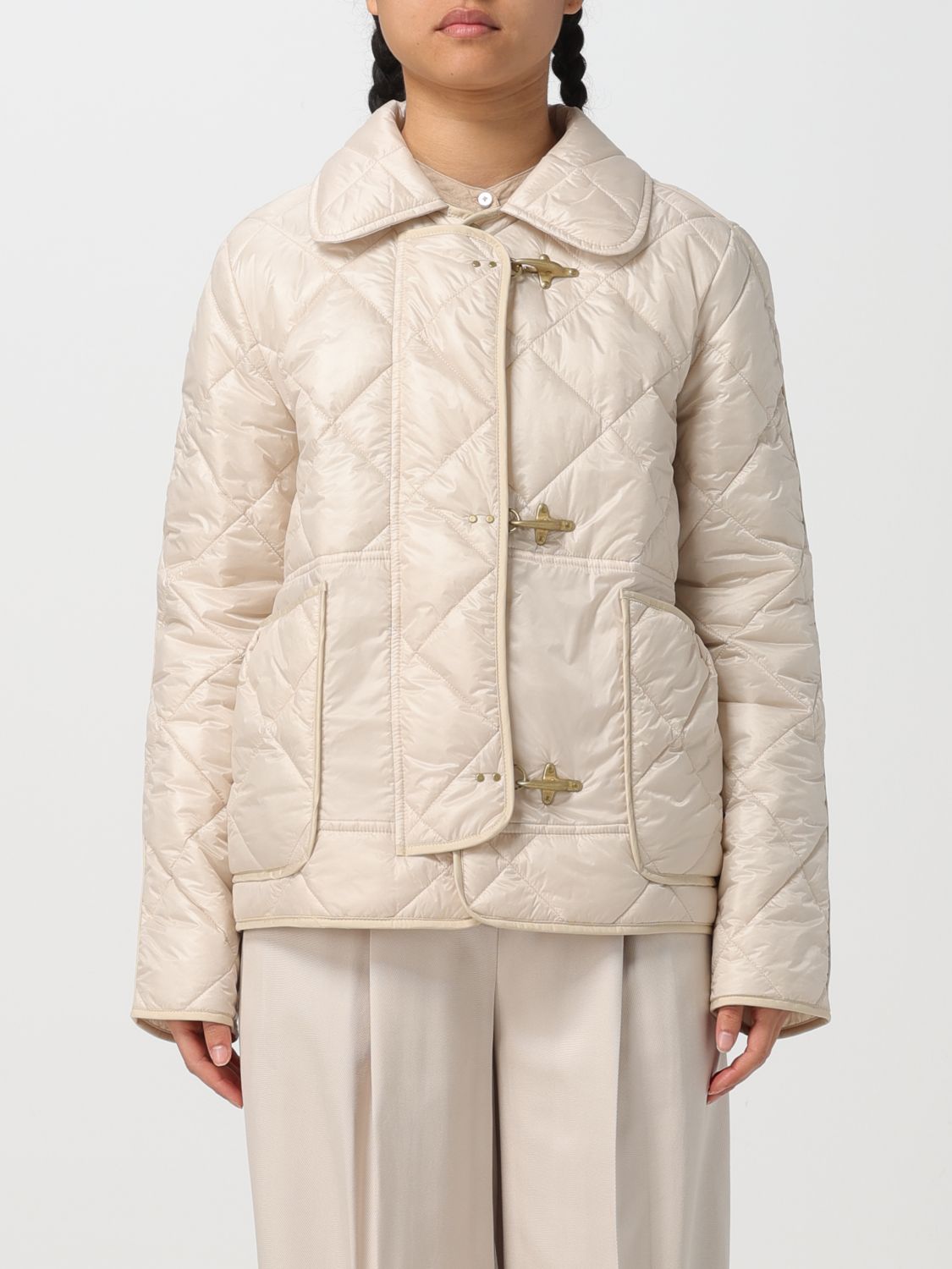 Fay Jacket FAY Woman colour Yellow Cream