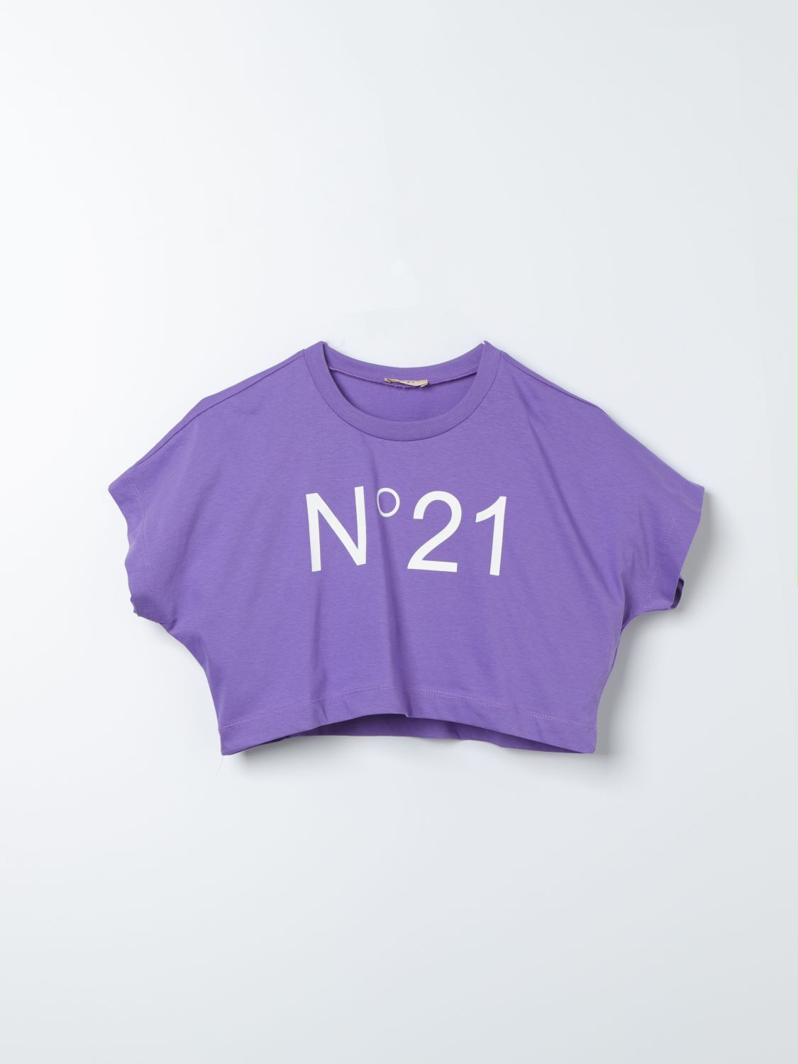 N° 21 T-Shirt N° 21 Kids colour Violet
