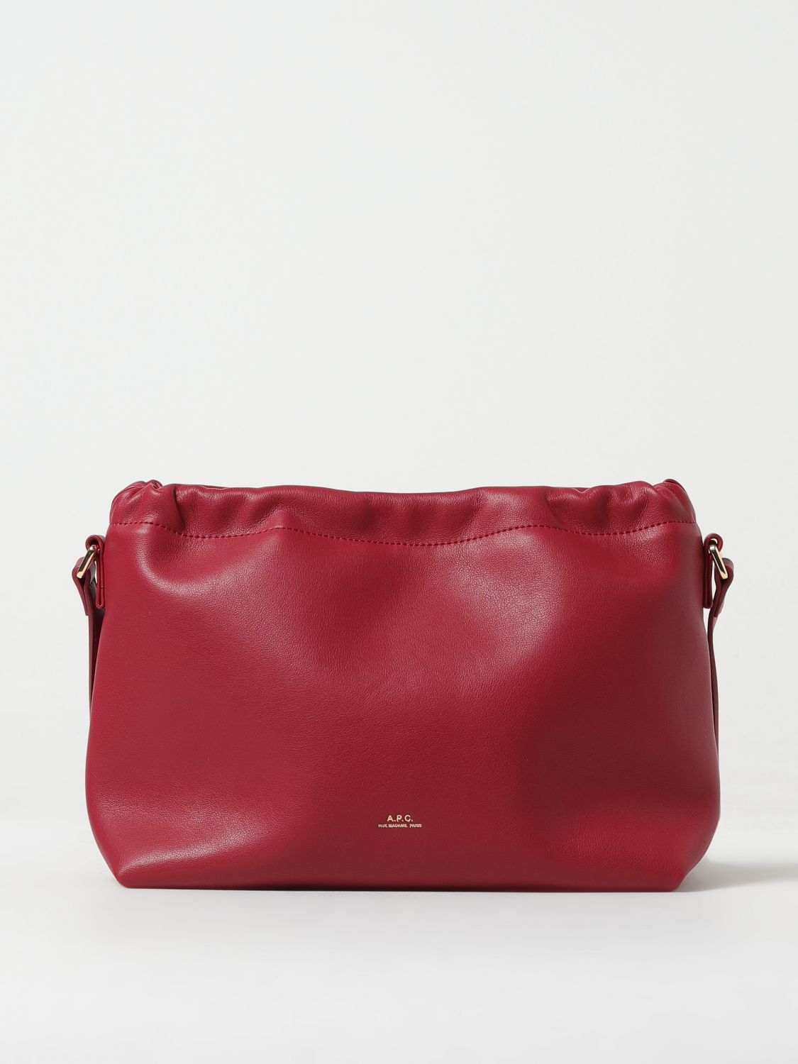 A.P.C. Crossbody Bags A.P.C. Woman colour Burgundy