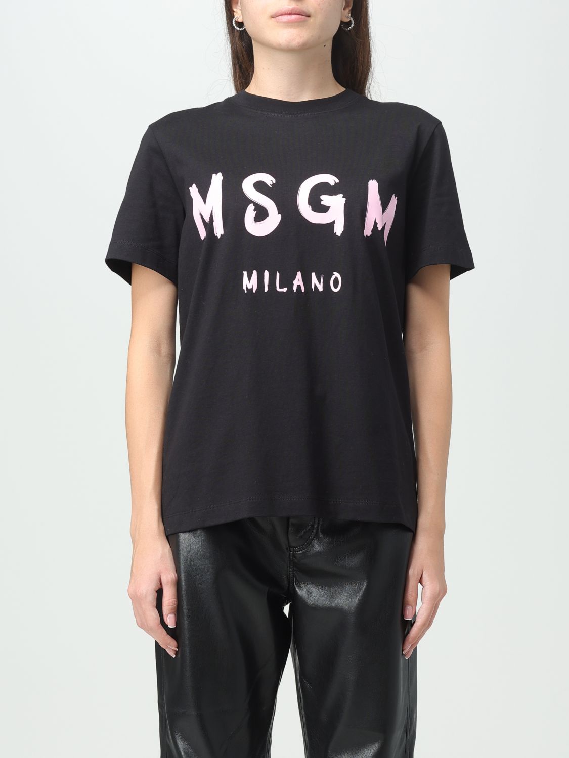 Msgm T-Shirt MSGM Woman colour Black