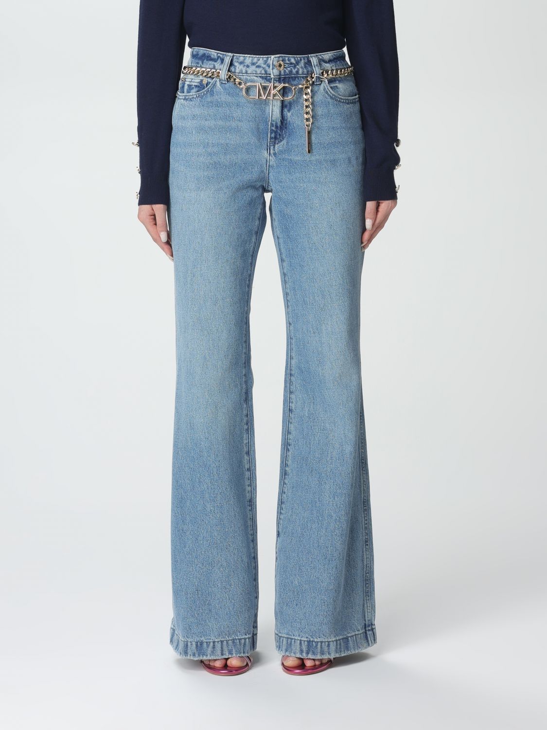 Michael Kors Jeans MICHAEL KORS Woman colour Denim