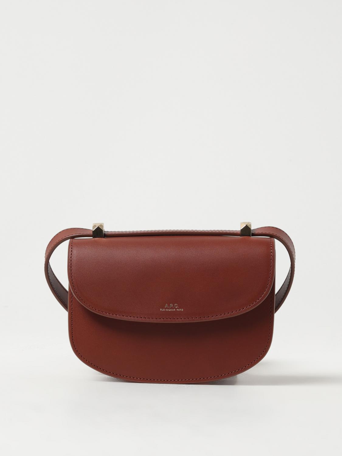 A.P.C. Mini Bag A.P.C. Woman colour Burnt