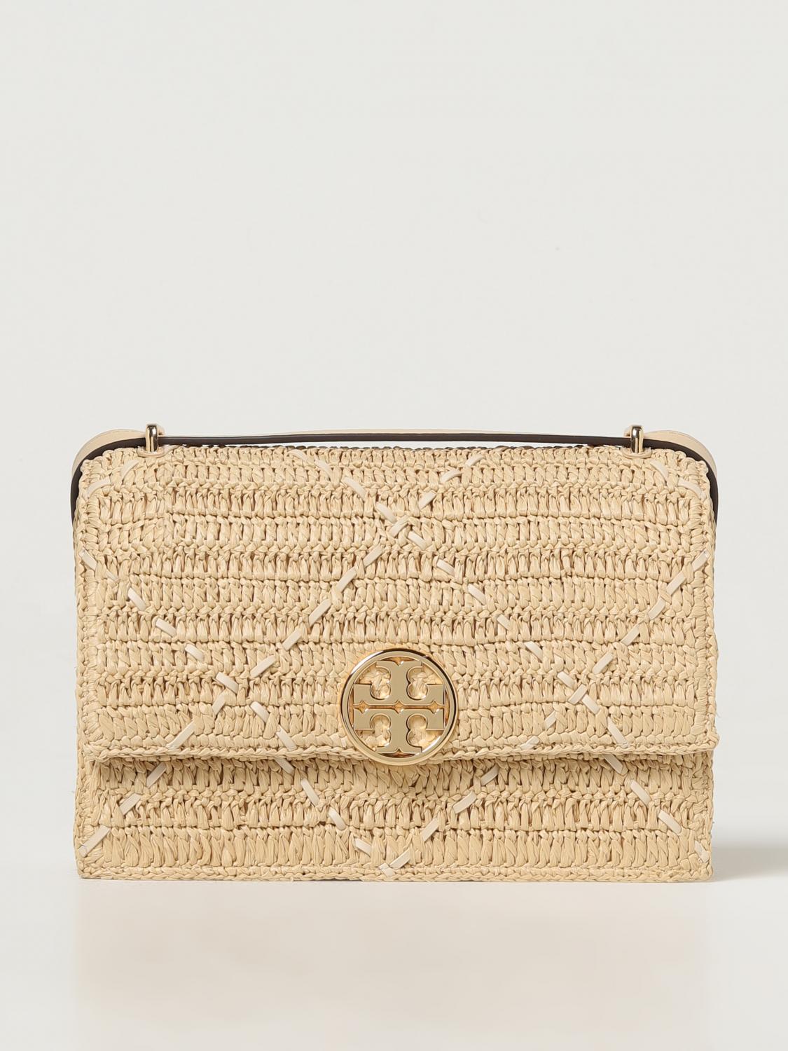 Tory Burch Crossbody Bags TORY BURCH Woman color Beige