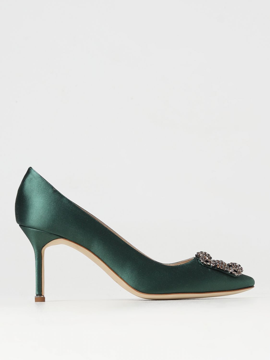 Manolo Blahnik Court Shoes MANOLO BLAHNIK Woman colour Green