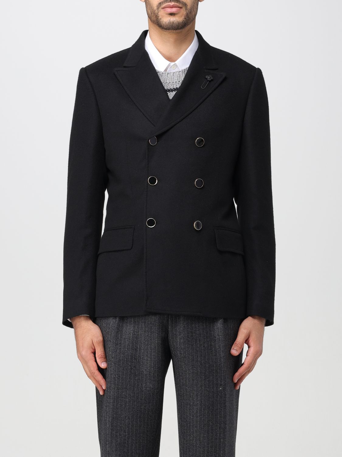 Lardini Jacket LARDINI Men colour Black