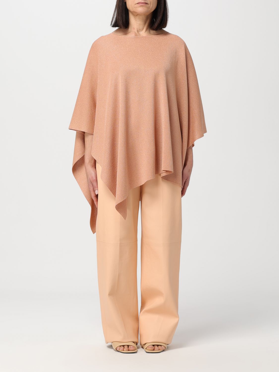 Fabiana Filippi Cloak FABIANA FILIPPI Woman colour Blush Pink