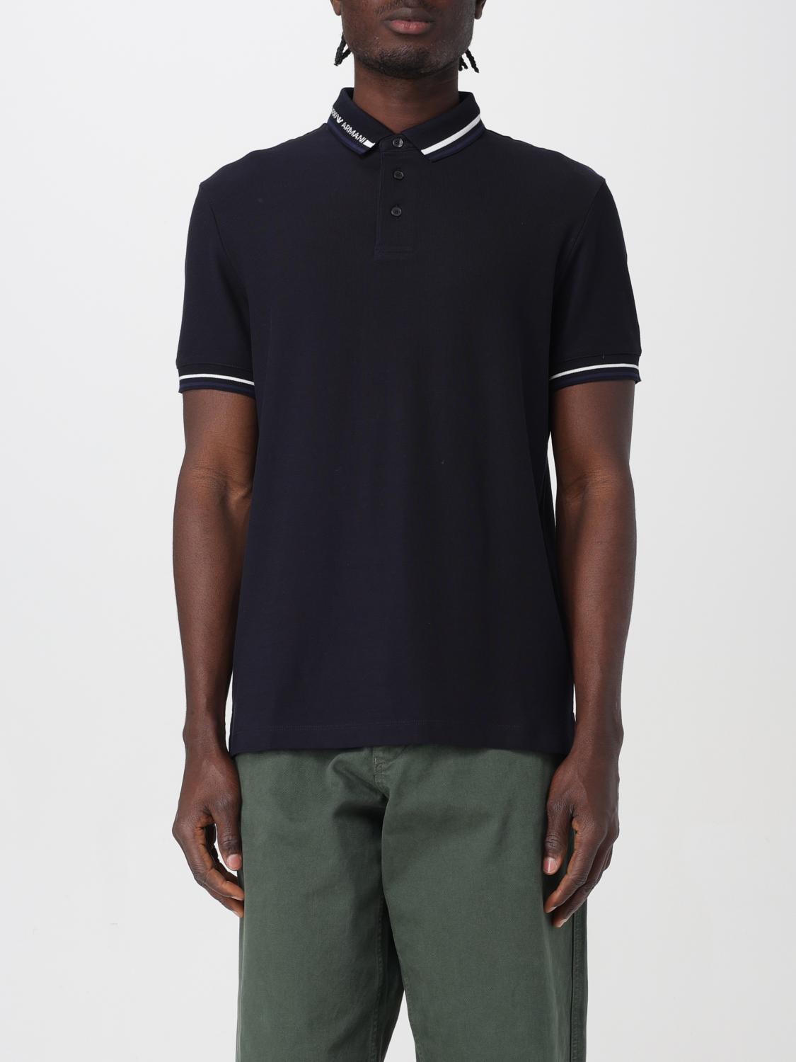 Emporio Armani Polo Shirt EMPORIO ARMANI Men colour Navy