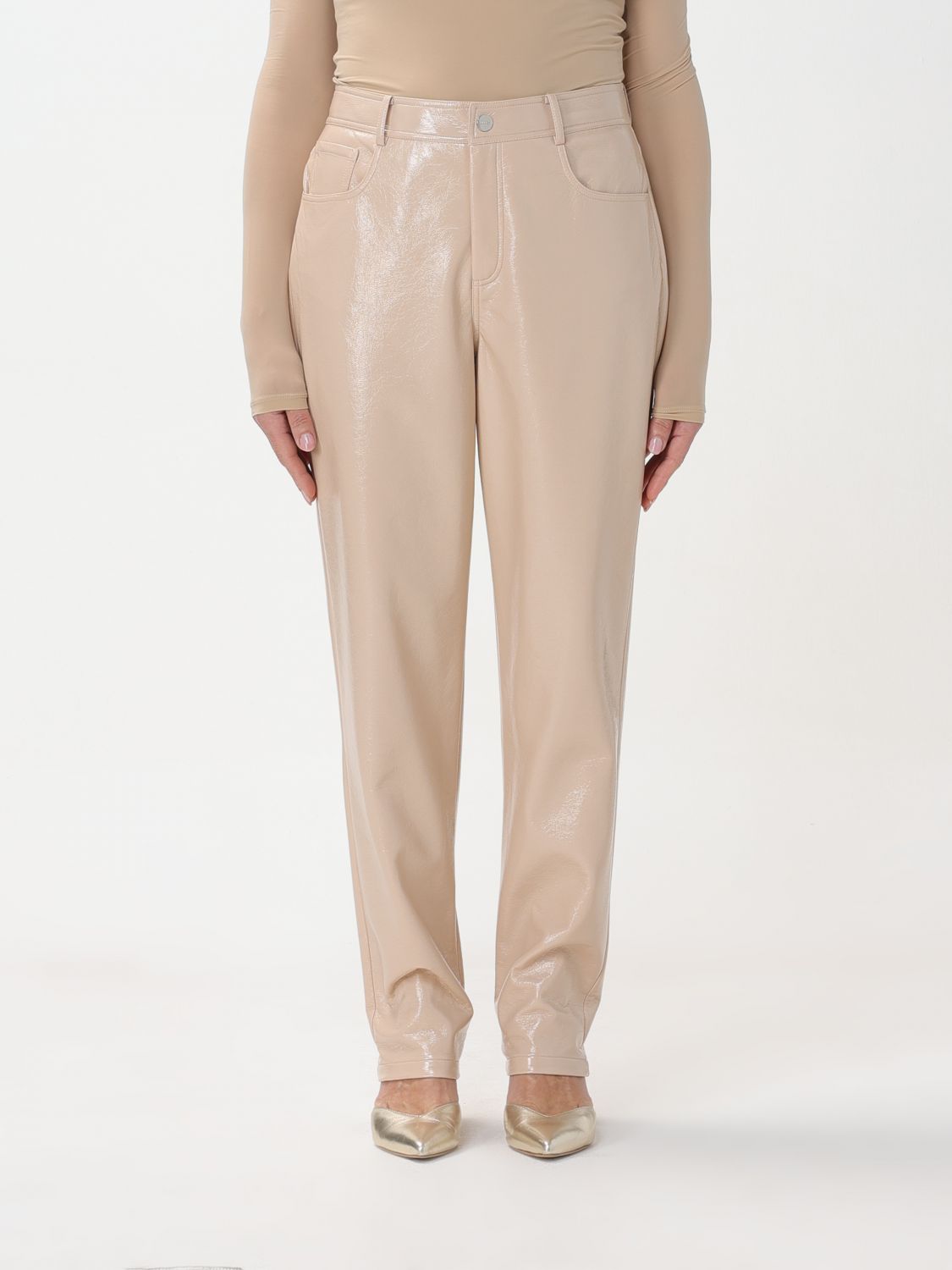 Liu Jo Trousers LIU JO Woman colour Champagne