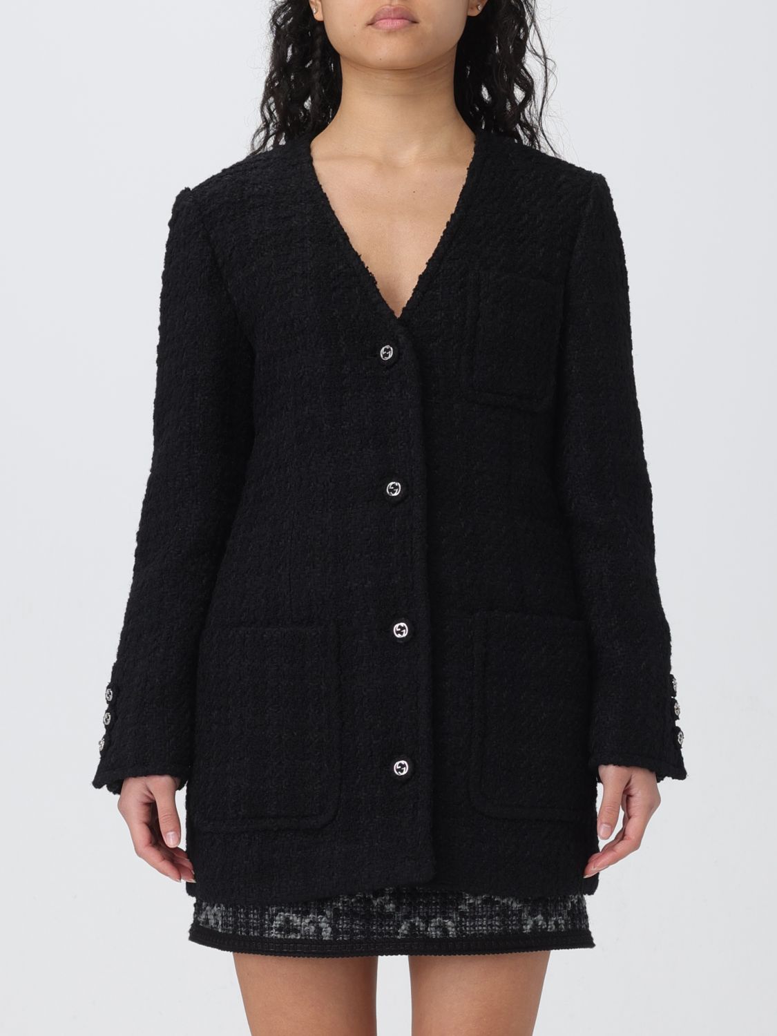 Gucci Jacket GUCCI Woman color Black