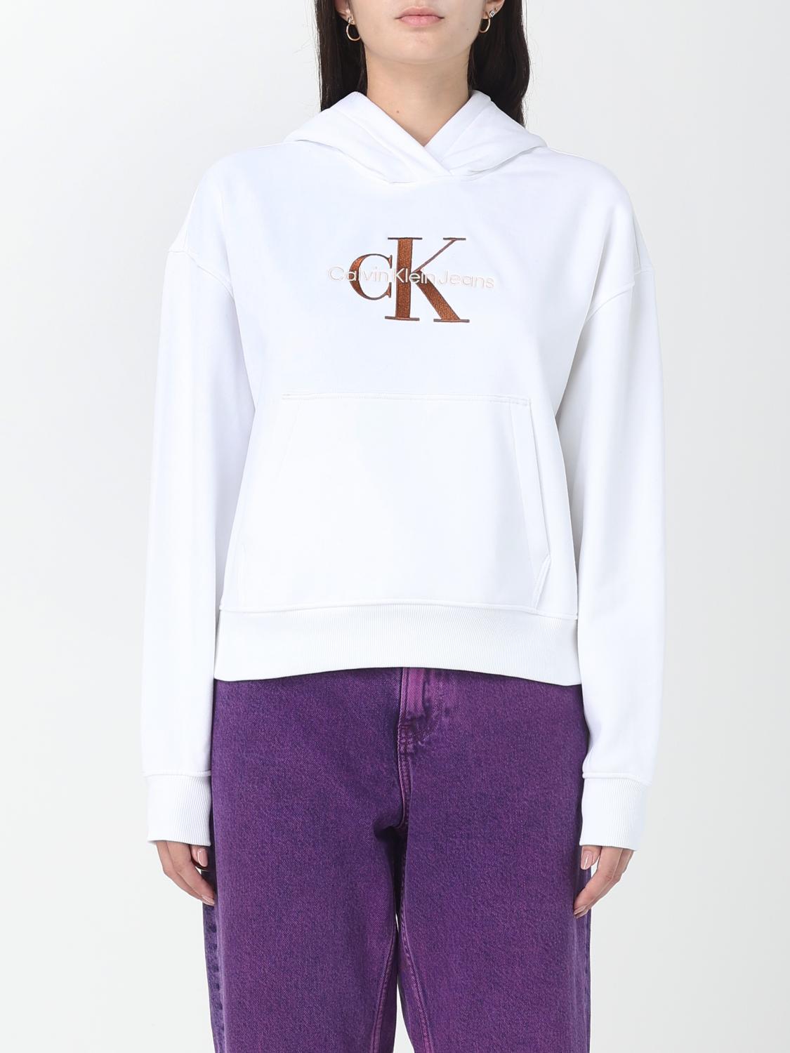 Ck Jeans Sweatshirt CK JEANS Woman colour White