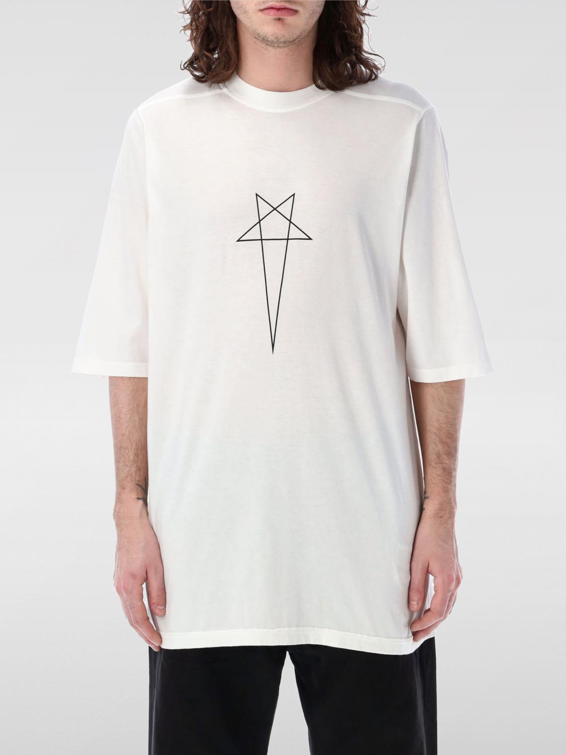 Rick Owens Drkshdw T-Shirt RICK OWENS DRKSHDW Men color Milk