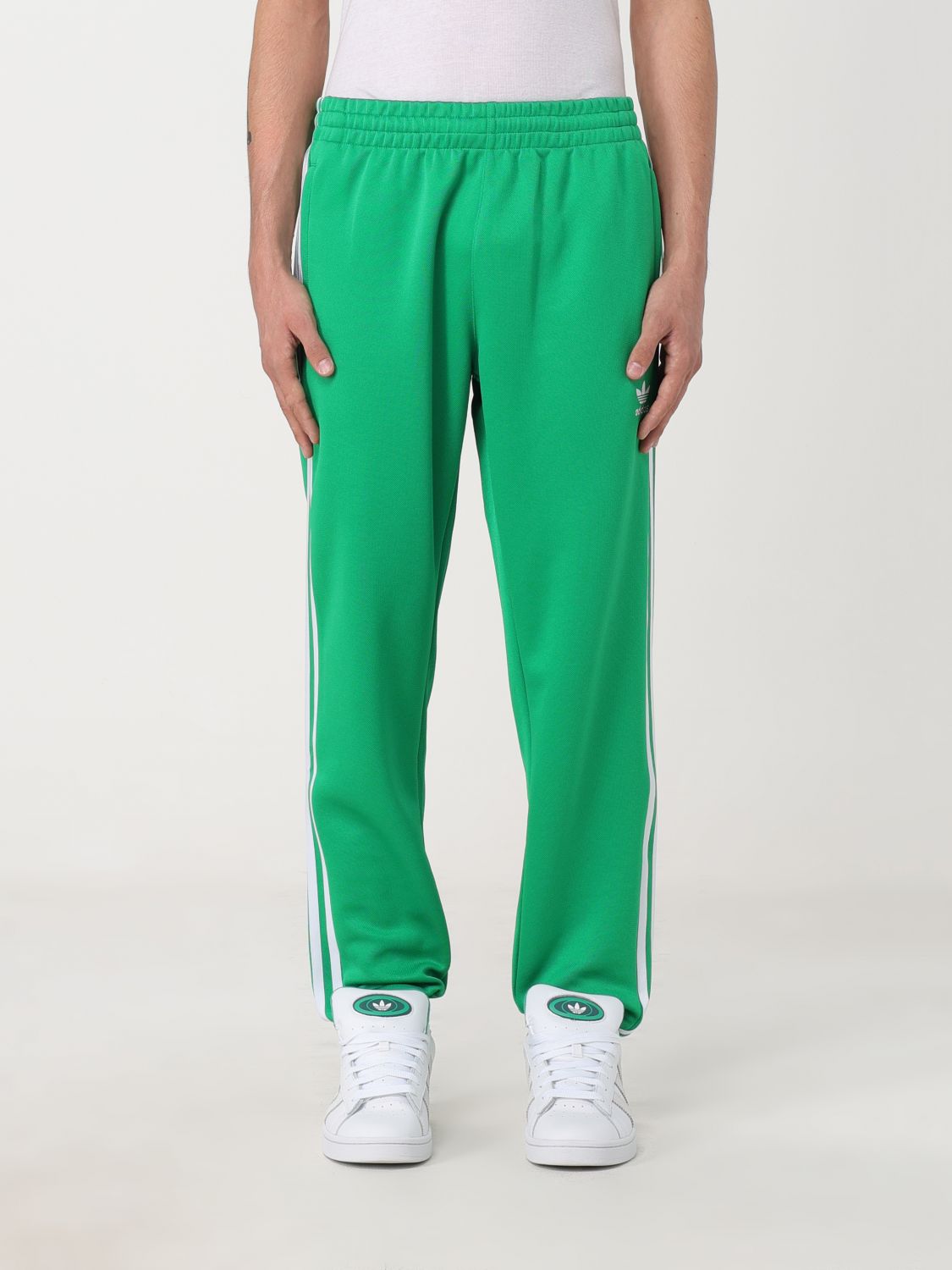 Adidas Originals Trousers ADIDAS ORIGINALS Men colour Green