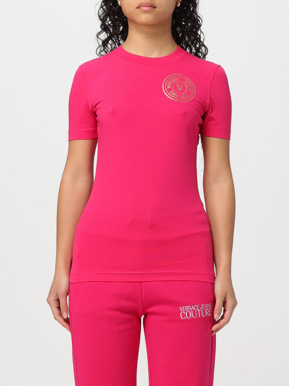 Versace Jeans Couture T-Shirt VERSACE JEANS COUTURE Woman colour Pink