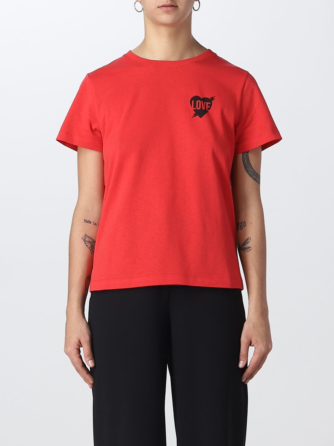 Red Valentino T-Shirt RED VALENTINO Woman colour Red