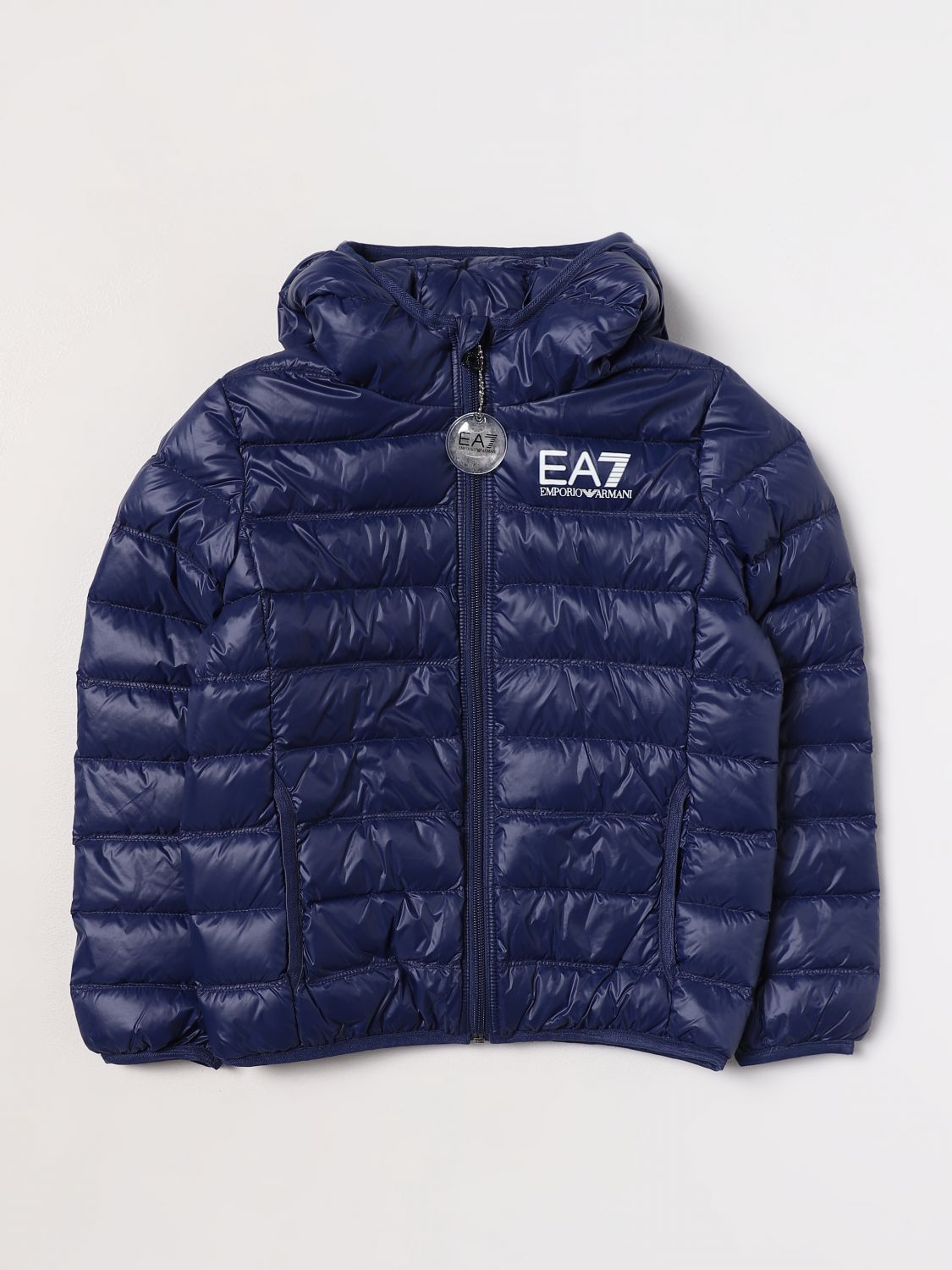 EA7 Jacket EA7 Kids colour Blue