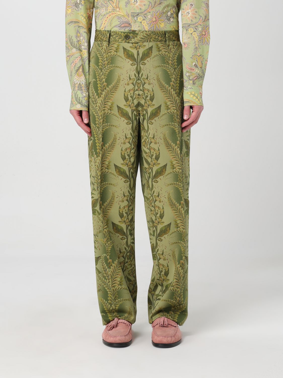 Etro Trousers ETRO Men colour Green