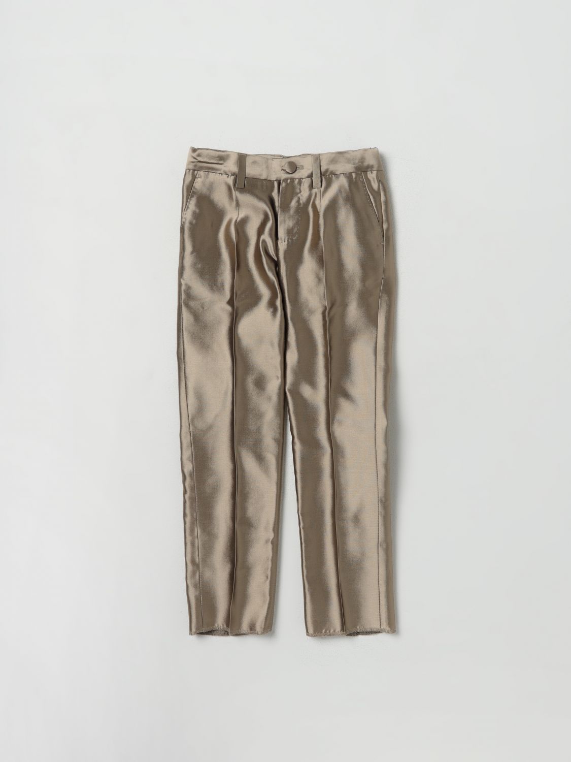 Dolce & Gabbana Trousers DOLCE & GABBANA Kids colour Gold