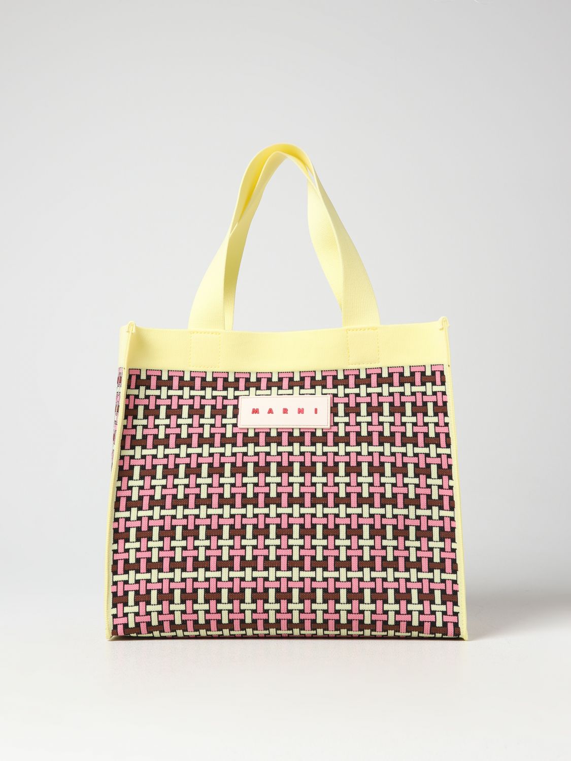 Marni Tote Bags MARNI Woman colour Yellow