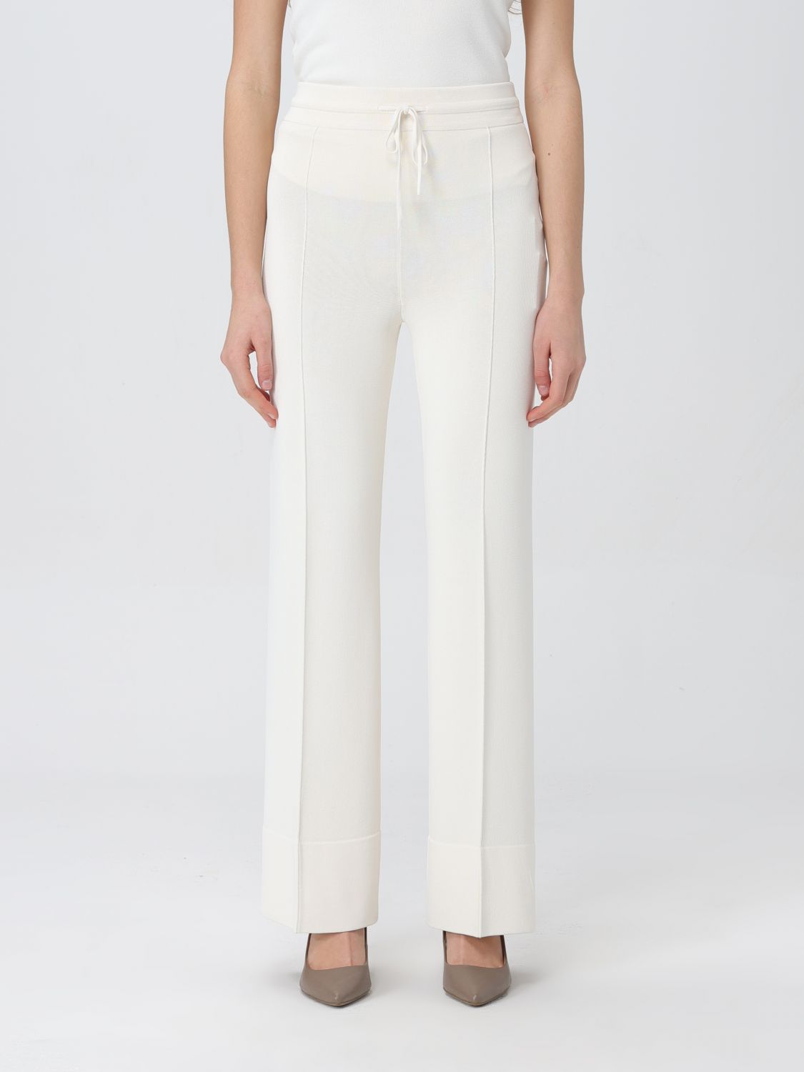 Ermanno Scervino Trousers ERMANNO SCERVINO Woman colour White