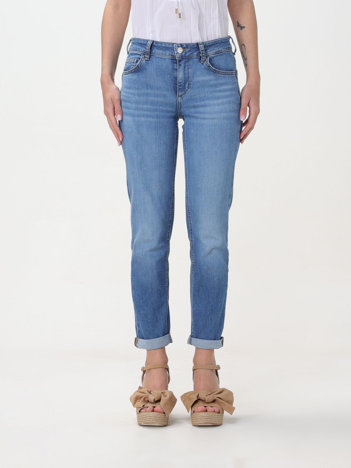 Liu Jo Jeans LIU JO Woman colour Blue