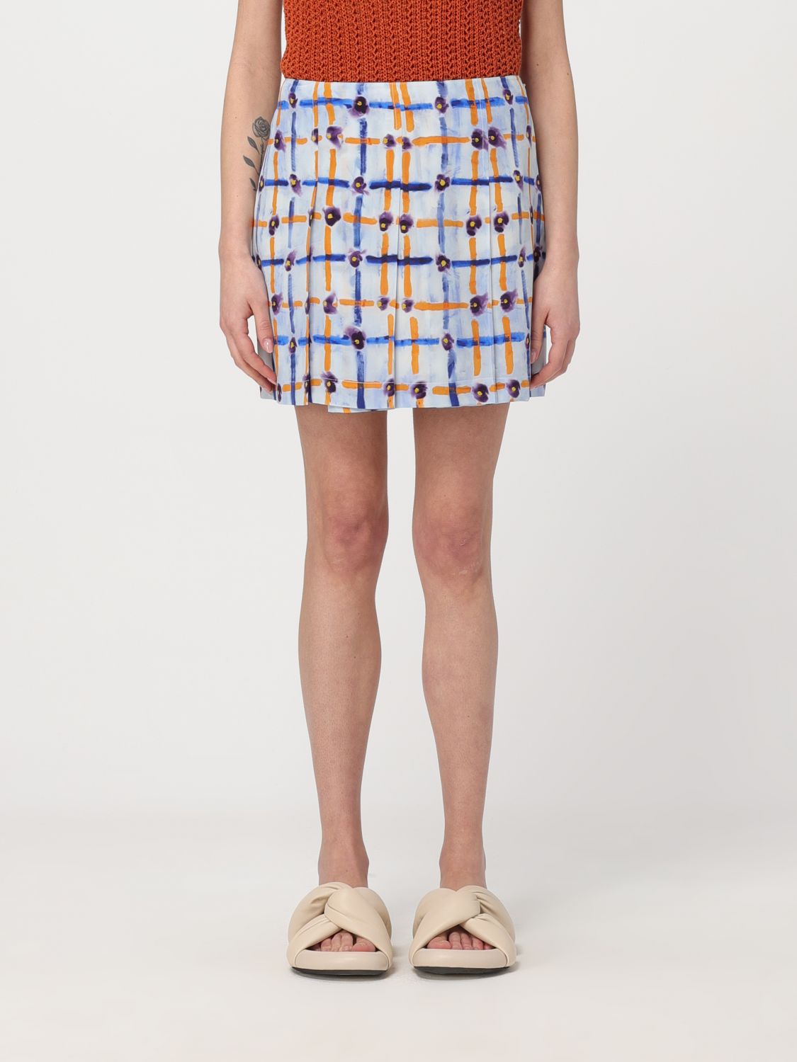 Marni Skirt MARNI Woman colour Blue