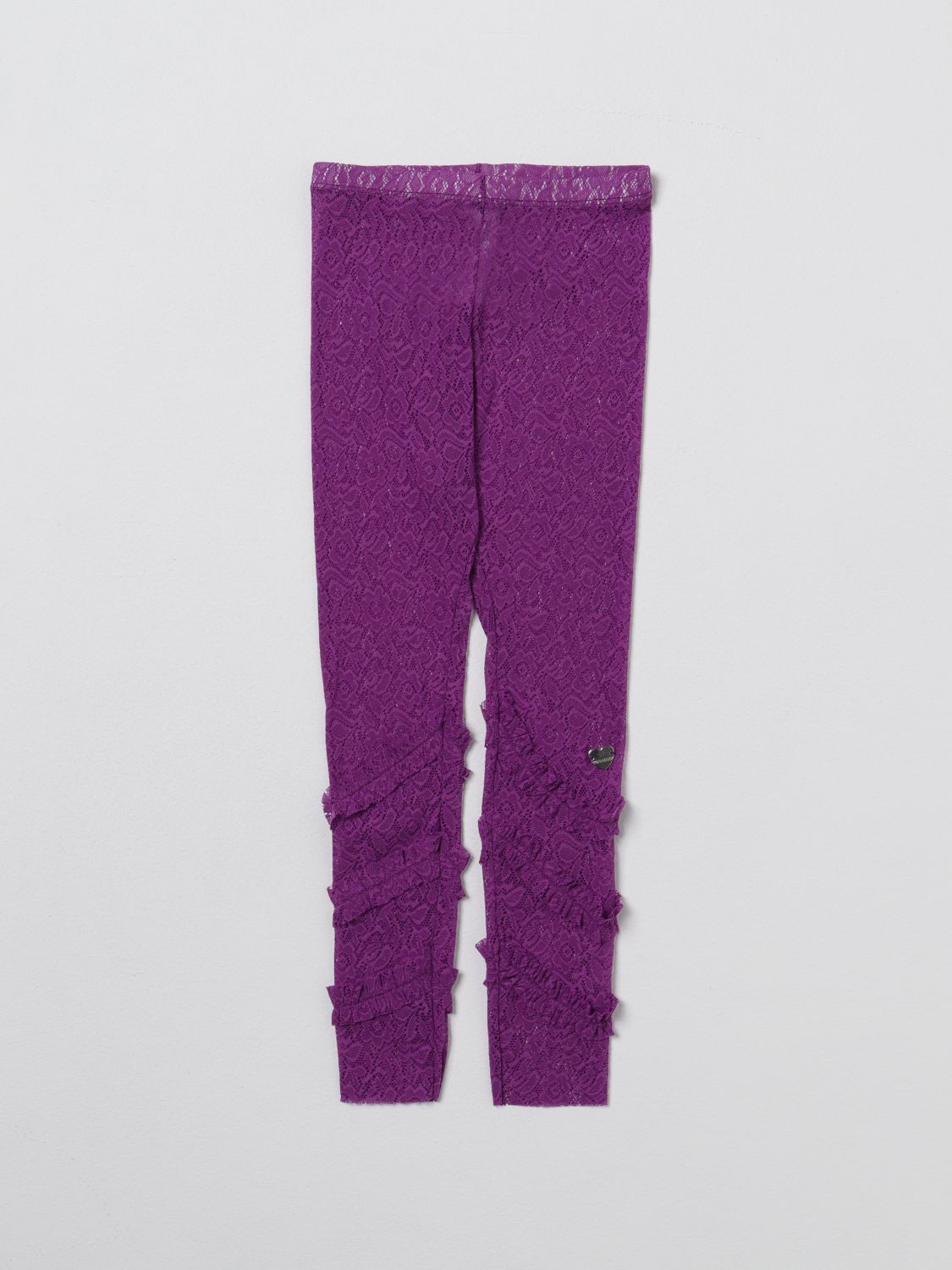 Monnalisa Trousers MONNALISA Kids colour Violet