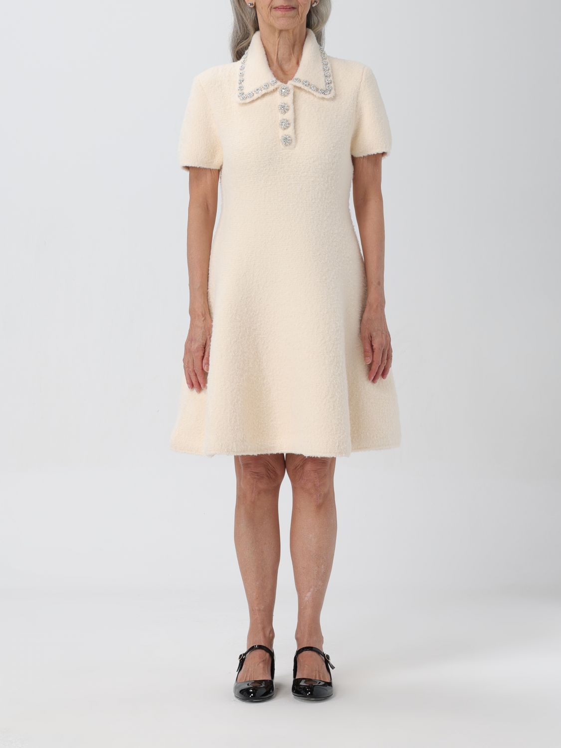 Self-Portrait Dress SELF-PORTRAIT Woman colour Ivory