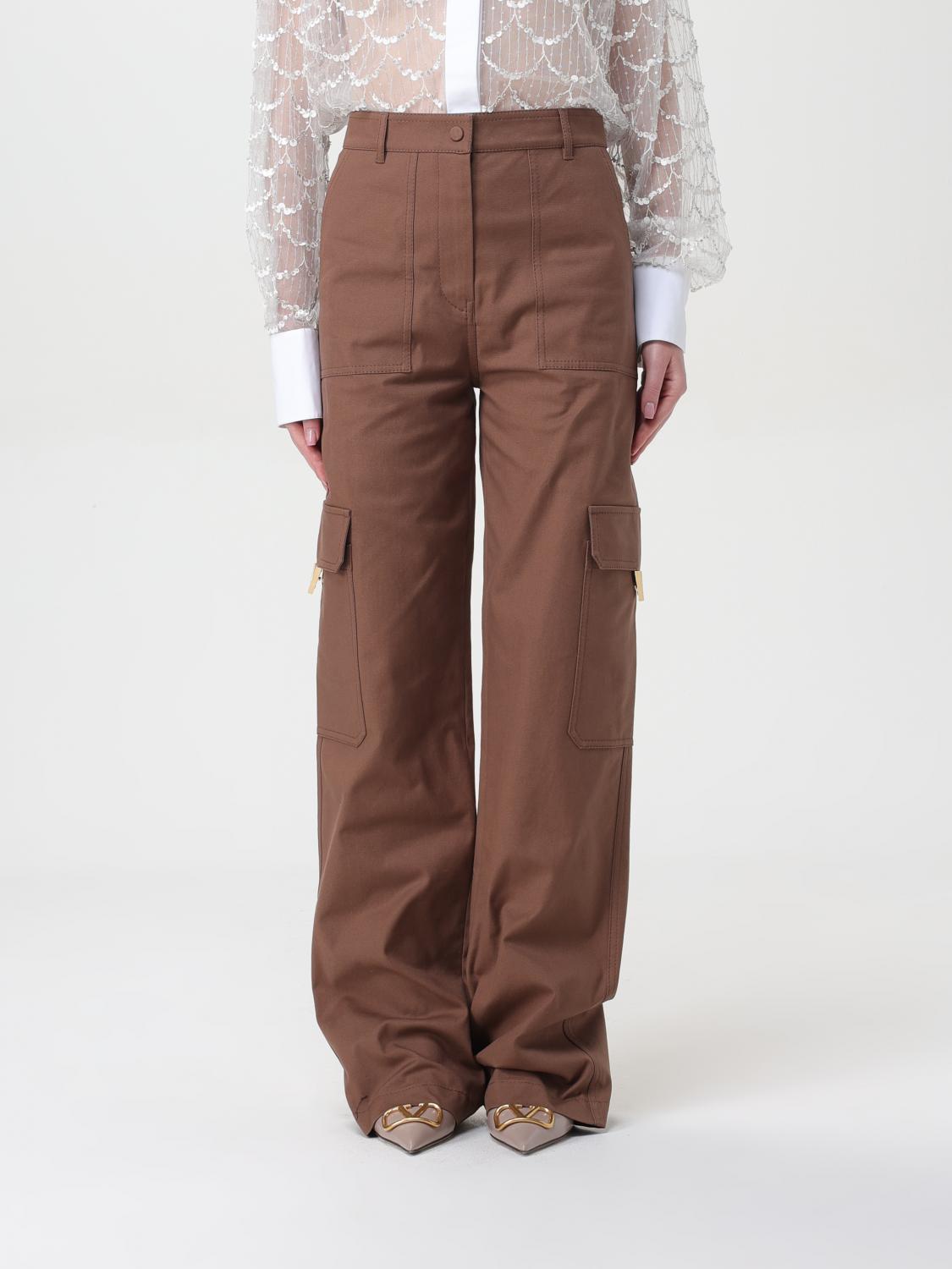 Valentino Pants VALENTINO Woman color Mud