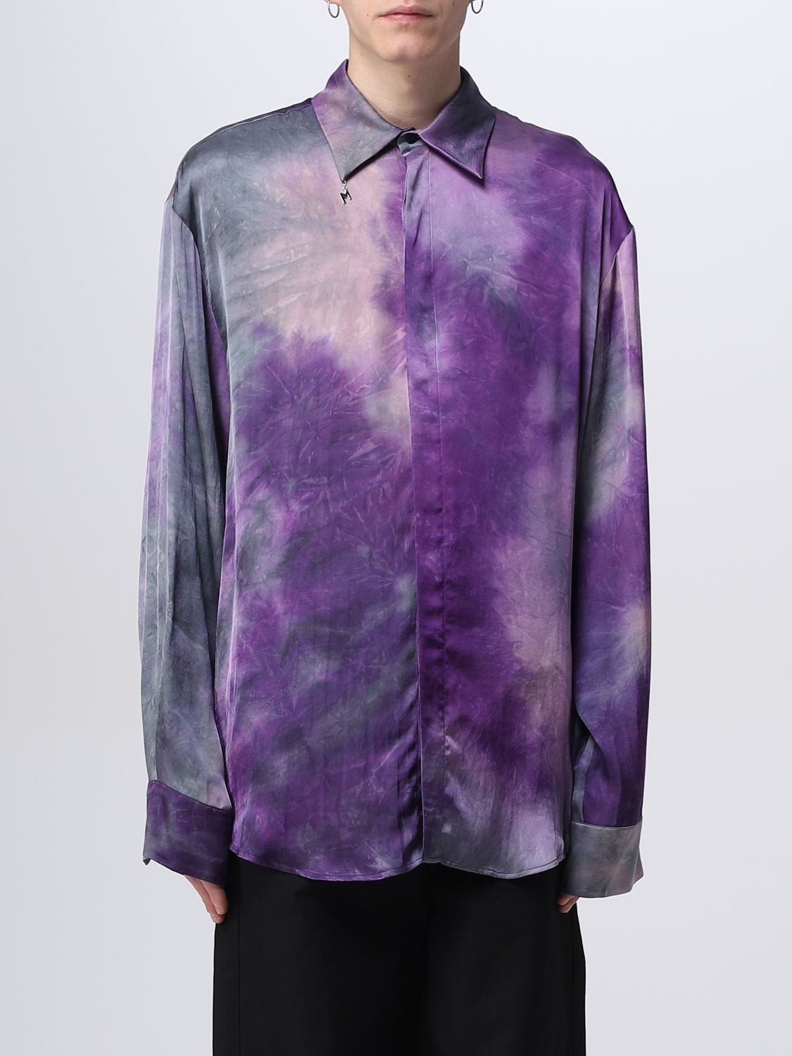 Msgm Shirt MSGM Men colour Violet