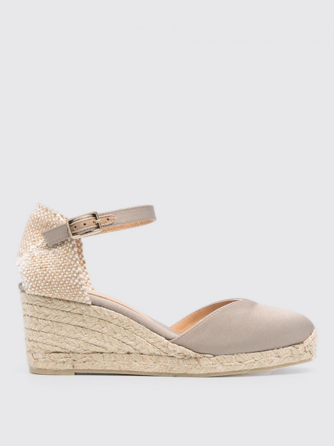 Castañer Wedge Shoes CASTAÑER Woman color Champagne