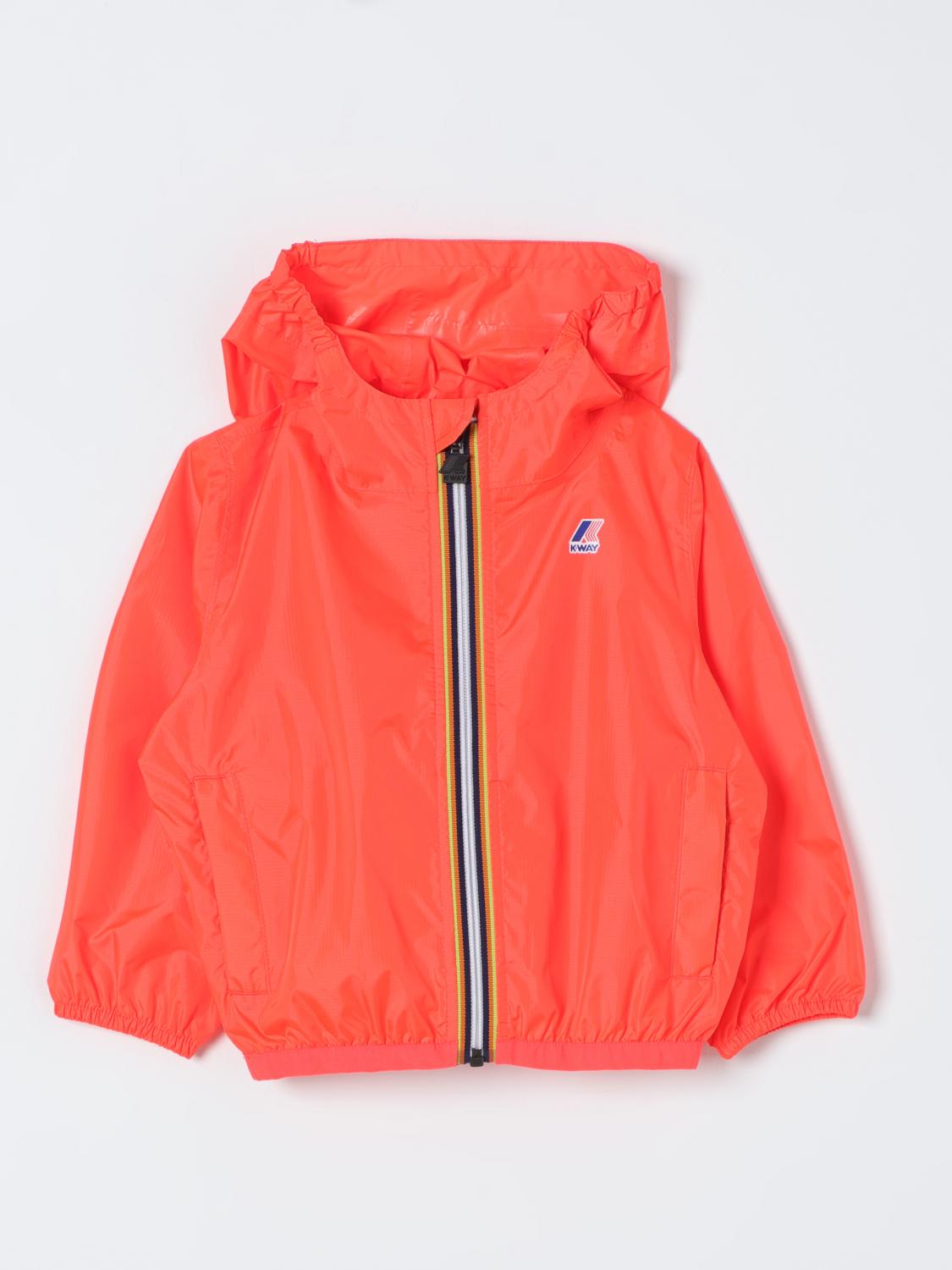 K-Way Jacket K-WAY Kids color Red