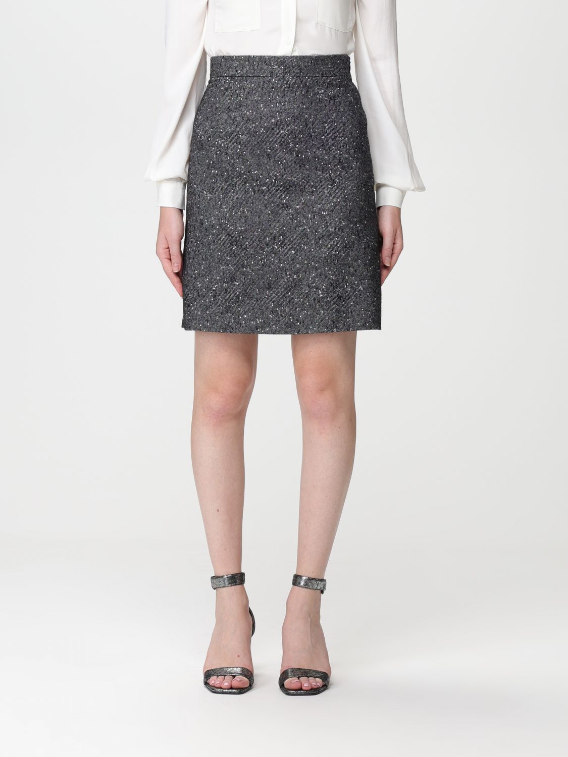 BOSS Skirt BOSS Woman colour Grey