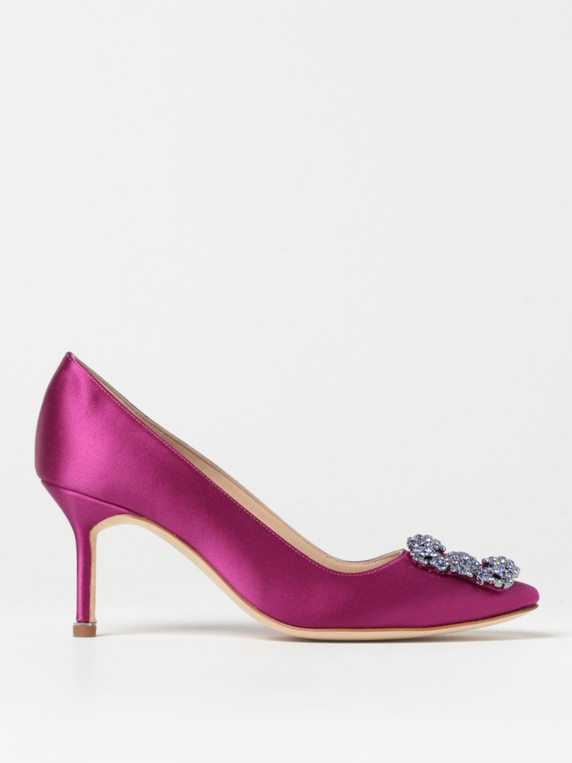 Manolo Blahnik Court Shoes MANOLO BLAHNIK Woman colour Fuchsia