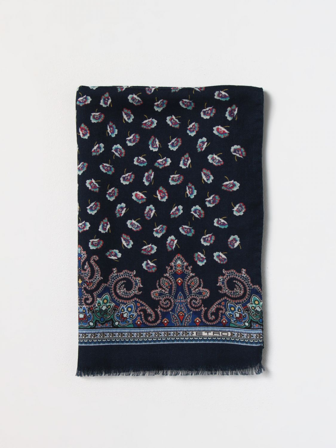 Etro Scarf ETRO Men colour Blue