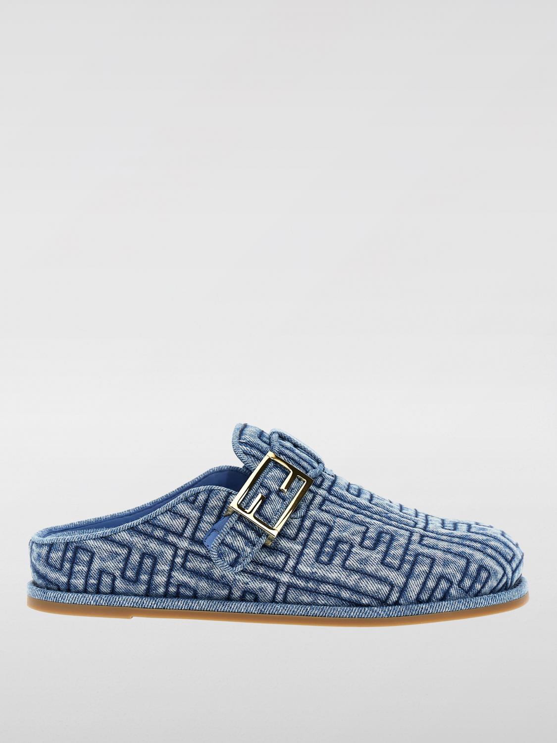 FENDI Shoes FENDI Woman color Blue