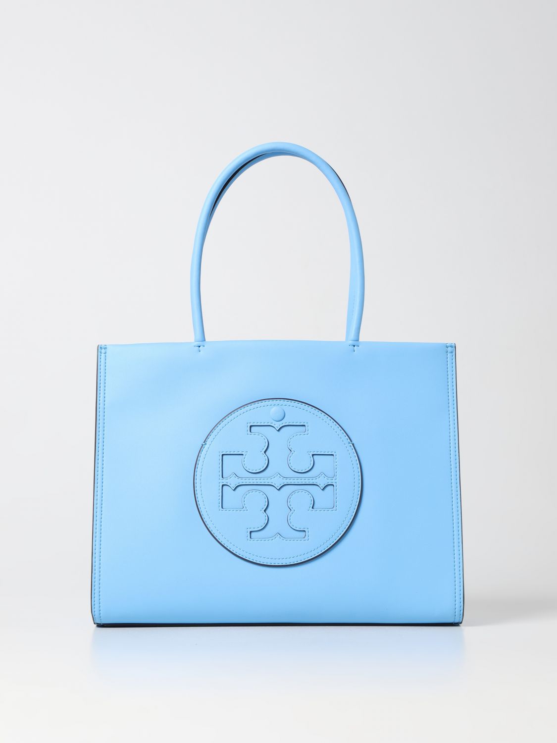 Tory Burch Tote Bags TORY BURCH Woman colour Gnawed Blue