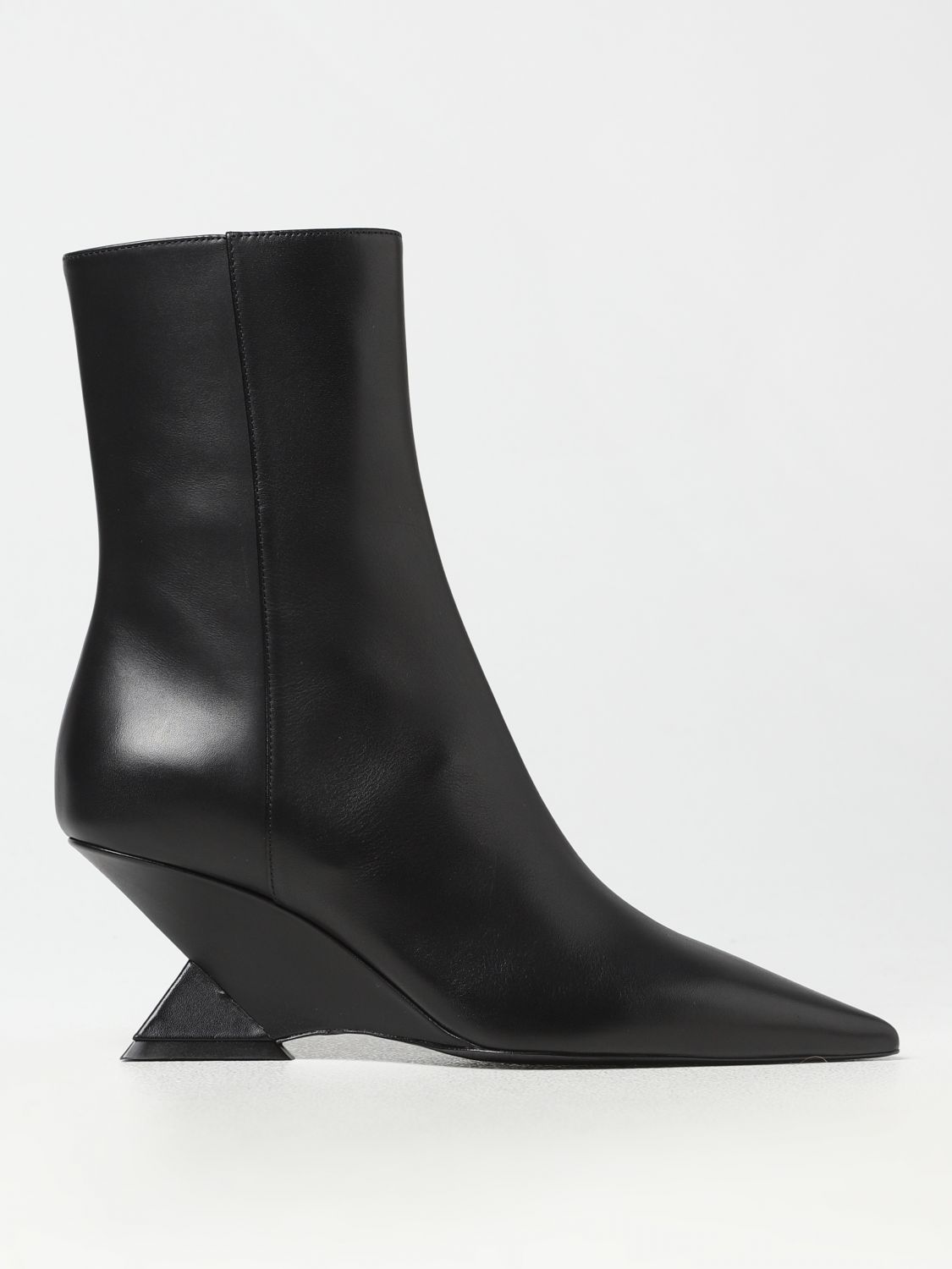 The Attico Flat Ankle Boots THE ATTICO Woman colour Black