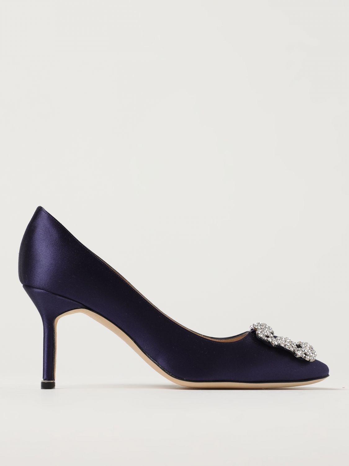 Manolo Blahnik Court Shoes MANOLO BLAHNIK Woman colour Blue