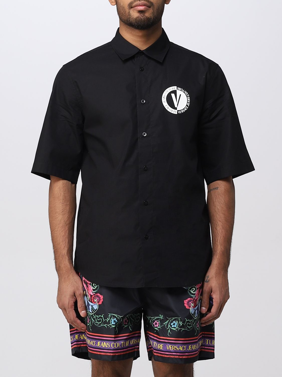 Versace Jeans Couture Shirt VERSACE JEANS COUTURE Men colour Black