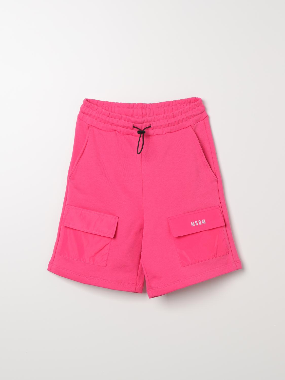 Msgm Kids Short MSGM KIDS Kids colour Fuchsia