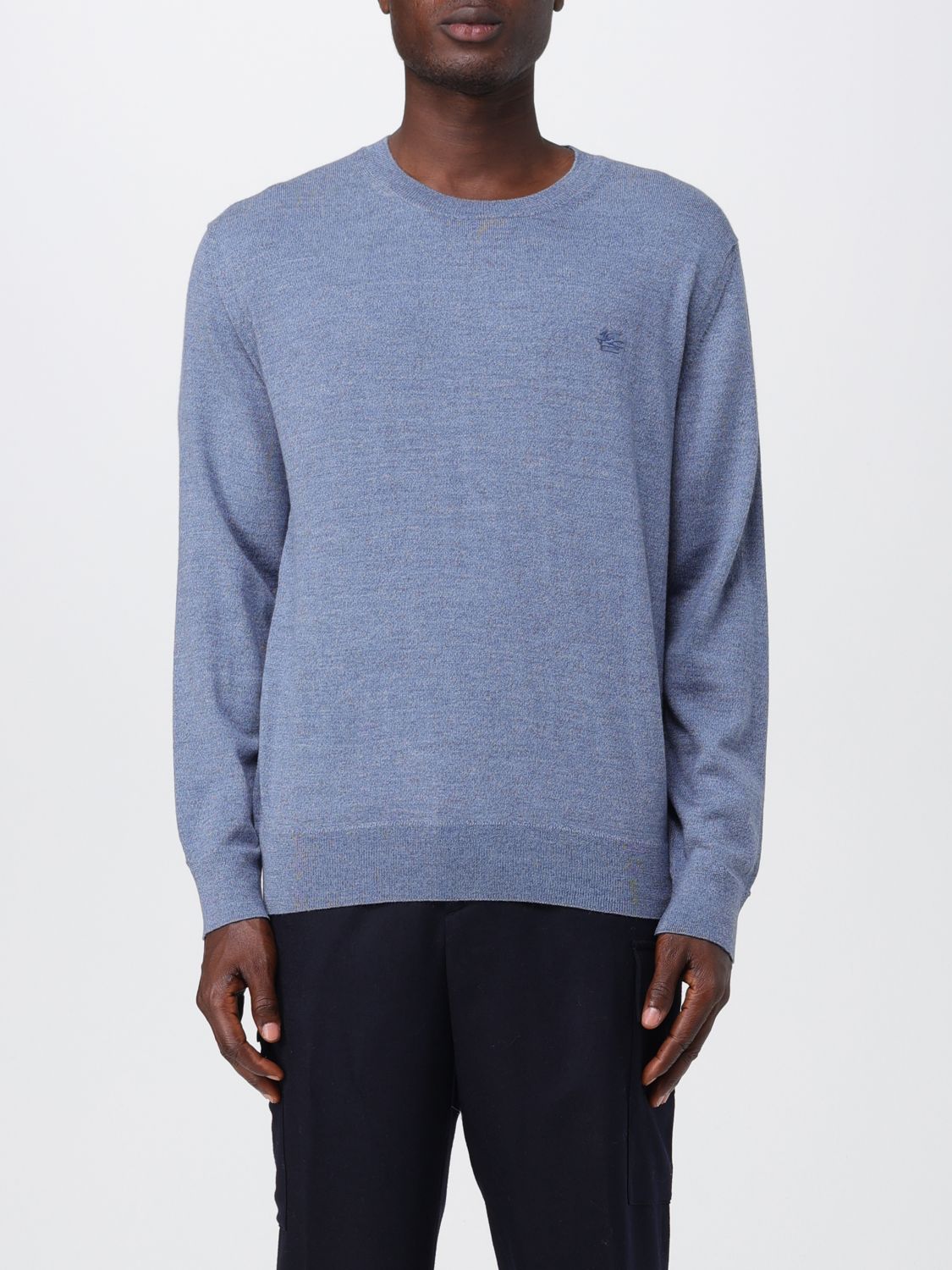 Etro Jumper ETRO Men colour Gnawed Blue