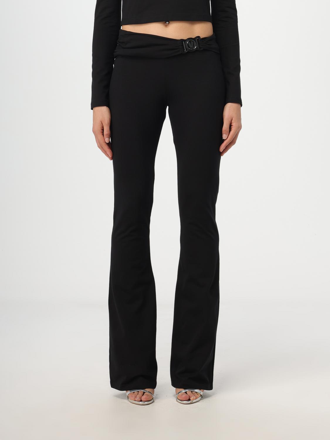 Versace Jeans Couture Trousers VERSACE JEANS COUTURE Woman colour Black