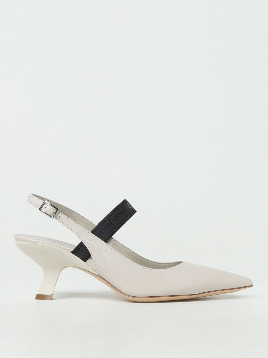 Vic Matié High Heel Shoes VIC MATIÉ Woman colour Cream