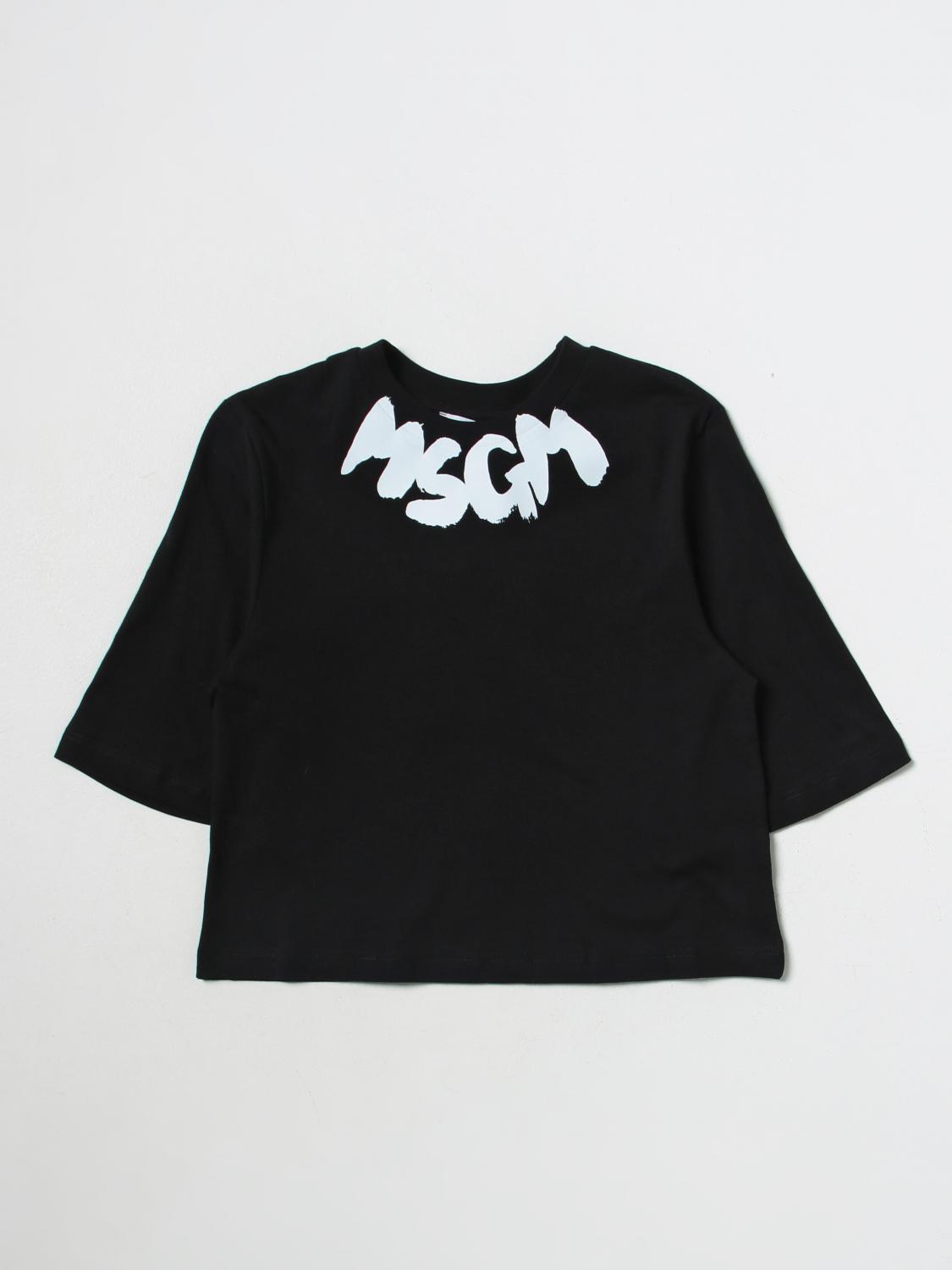 Msgm Kids T-Shirt MSGM KIDS Kids colour Black