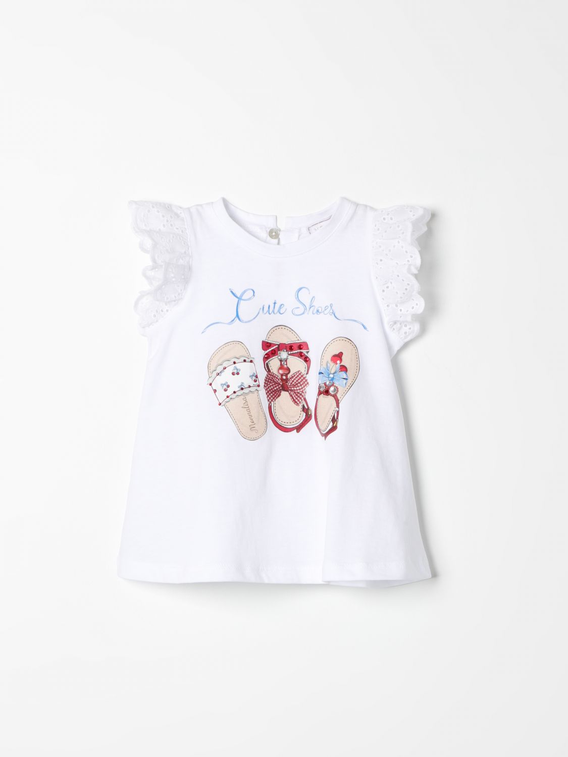 Monnalisa T-Shirt MONNALISA Kids colour White