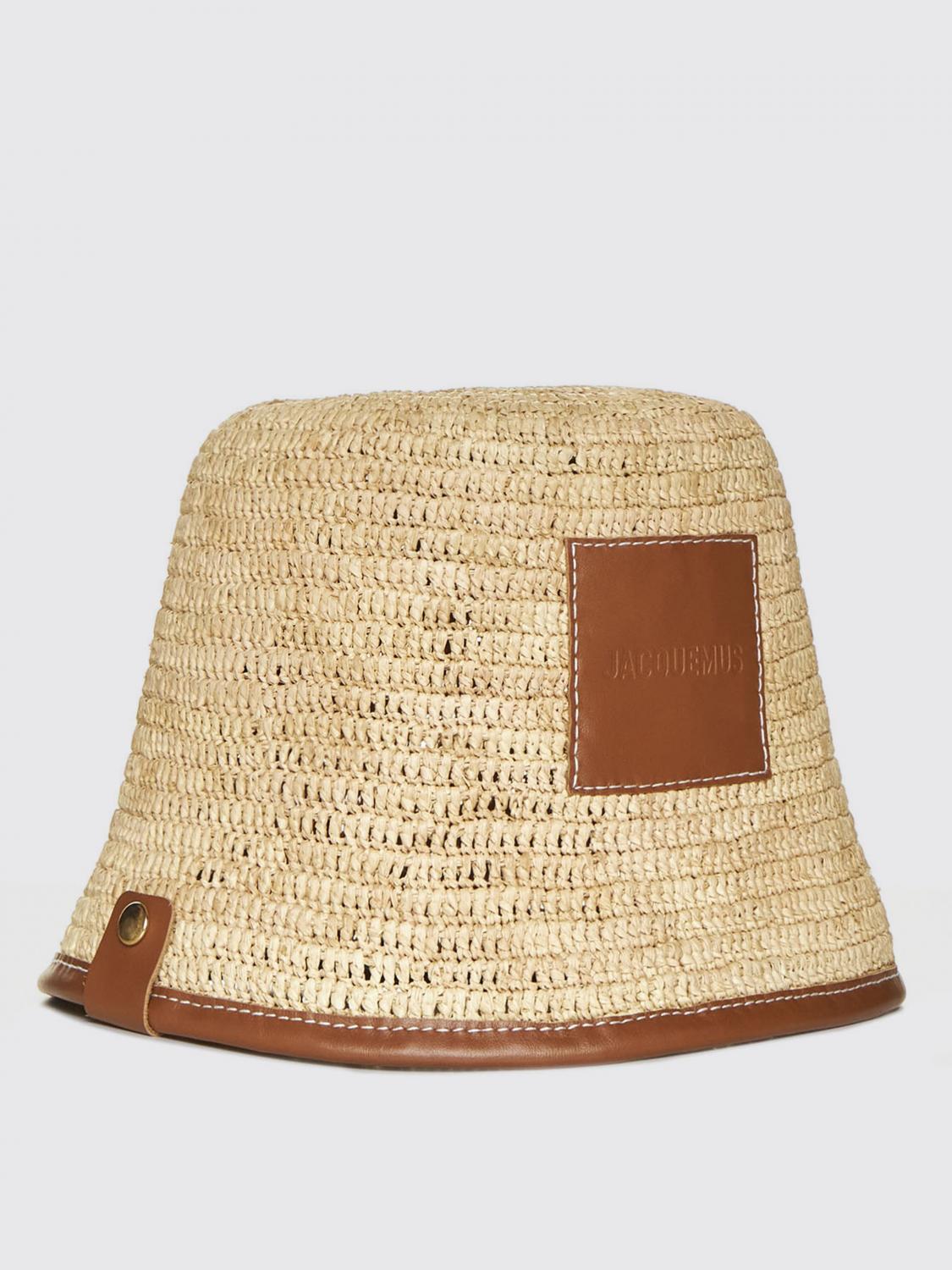 Jacquemus Hat JACQUEMUS Men colour Brown