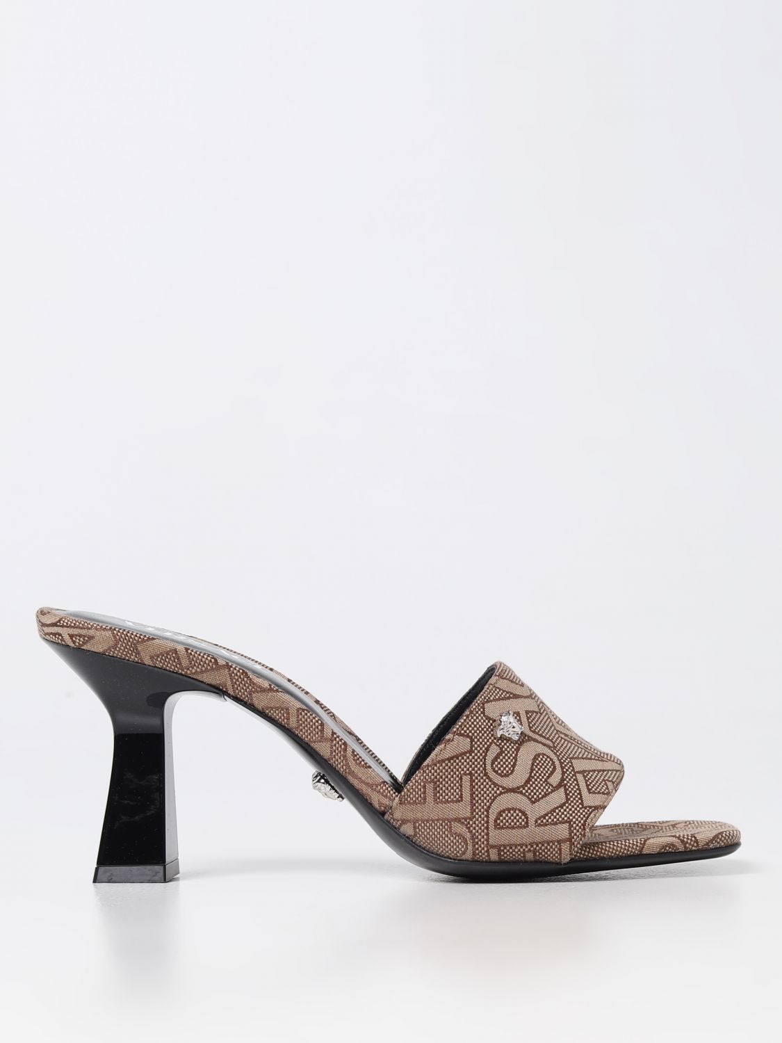 Versace Heeled Sandals VERSACE Woman colour Brown