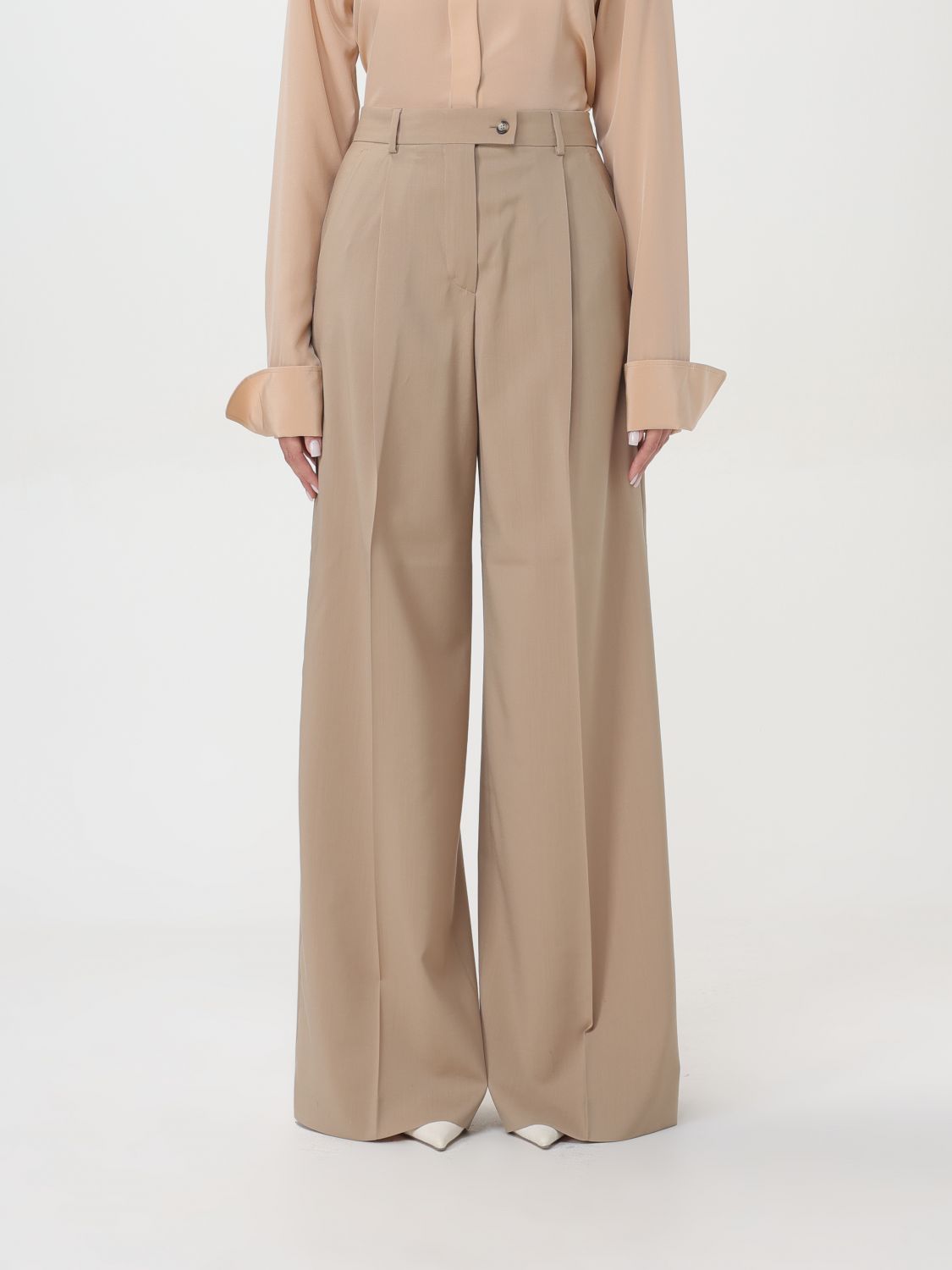 Sportmax Pants SPORTMAX Woman color Beige